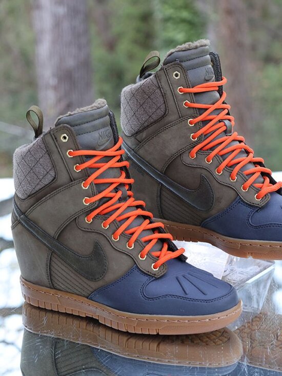 Nike Dunk Sky Hi Sneakerboot 2.0 Dark Loden - Picture 10 of 13
